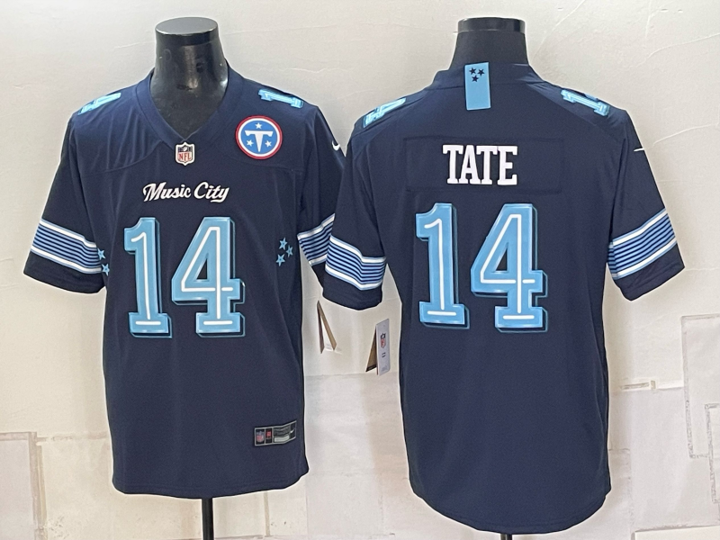 Men Tennessee Titans #14 Tate blue Nike NFL 2026 Rivalries limited Jersey 092401->tennessee titans->NFL Jersey